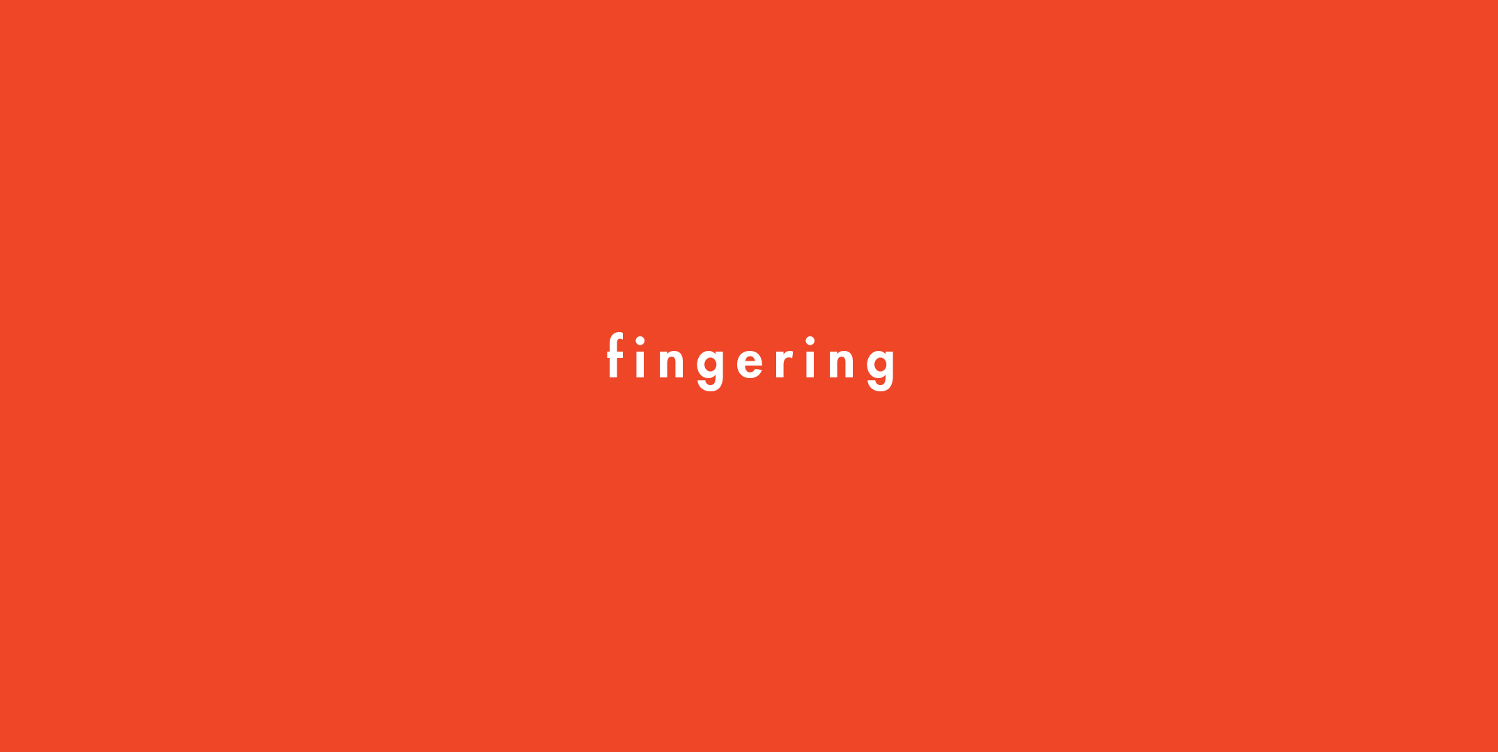 What Does Fingering Mean