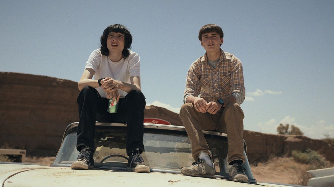 preview for "A spin off could happen!" Finn Wolfhard and Charlie Heaton talk Stranger Things season 4