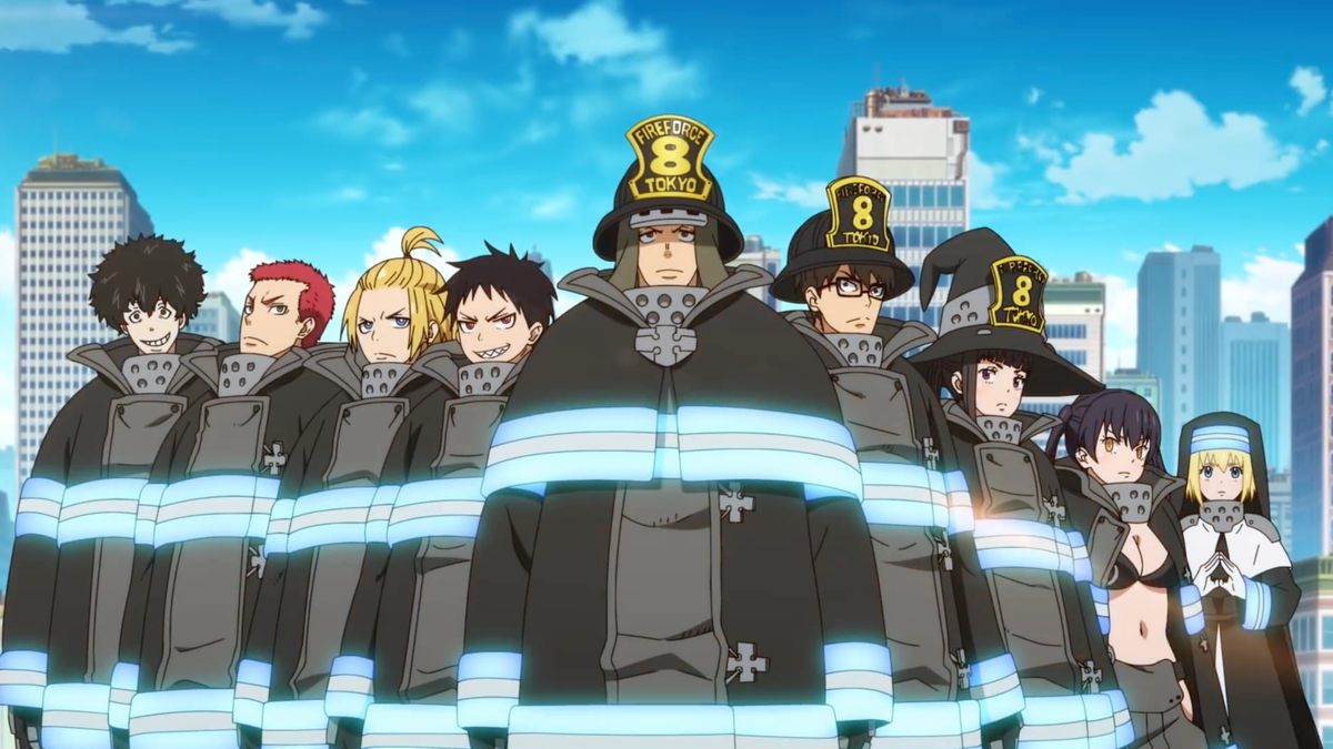 VAI TER A 3º TEMPORADA DO ANIME FIRE FORCE? QUE ANO? 