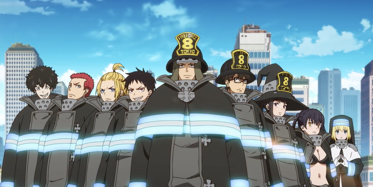 fire force television show characters