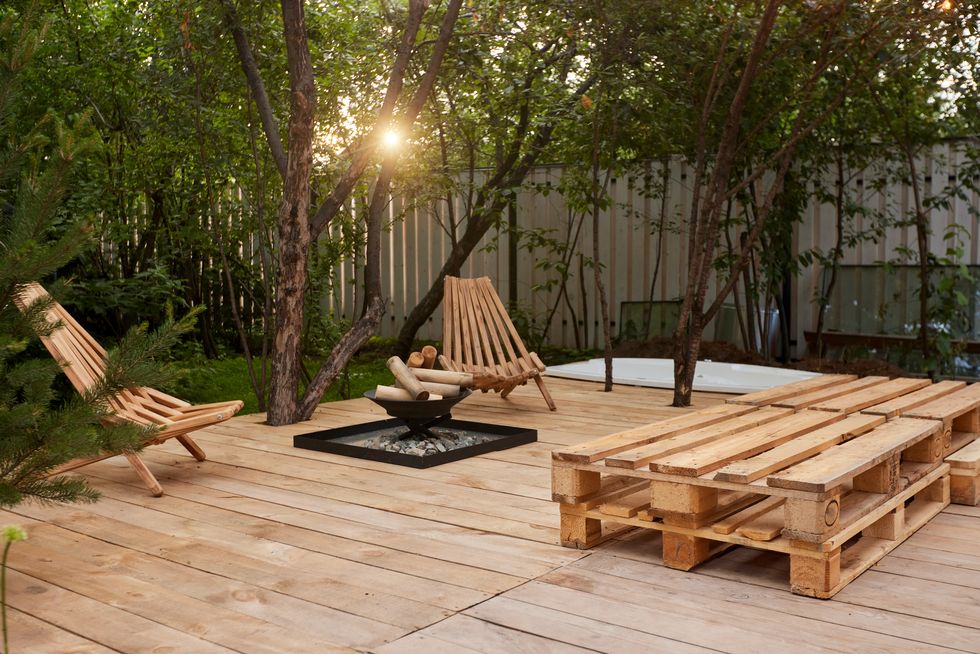 10 idee d'arredo con bancali per giardino per la tua casa