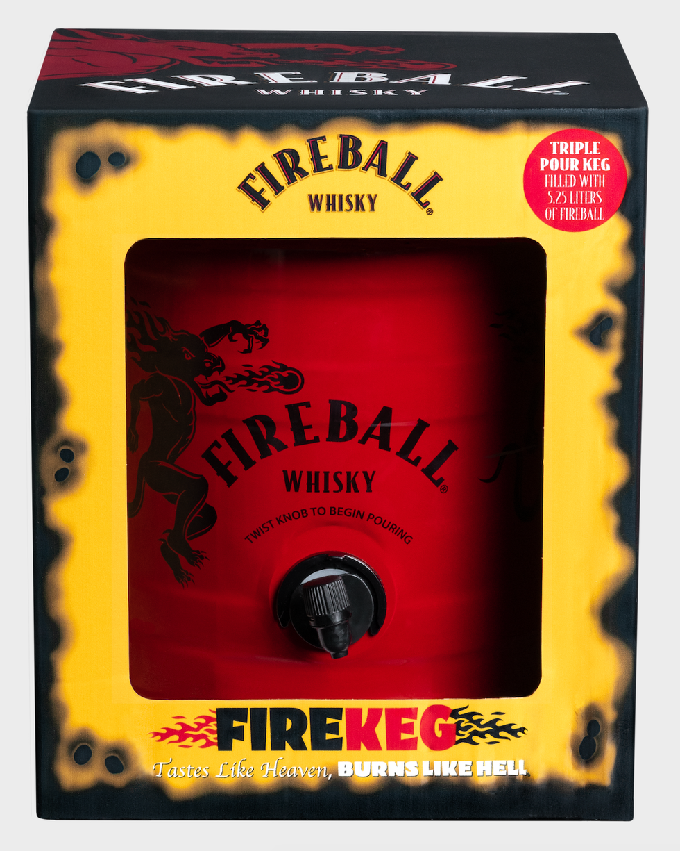 fireball keg whisky