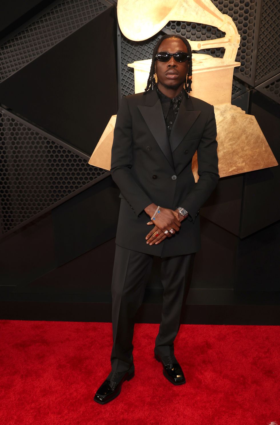 los angeles, california february 04 fireboy dml attends the 66th grammy awards at cryptocom arena on february 04, 2024 in los angeles, california photo by kevin mazurgetty images for the recording academy