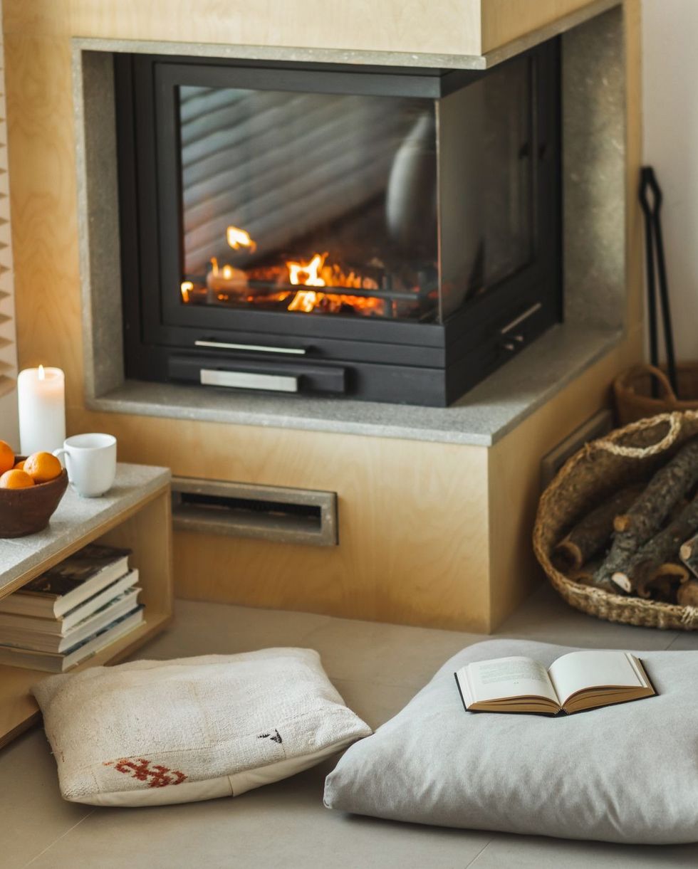 fireplace decor ideas nook