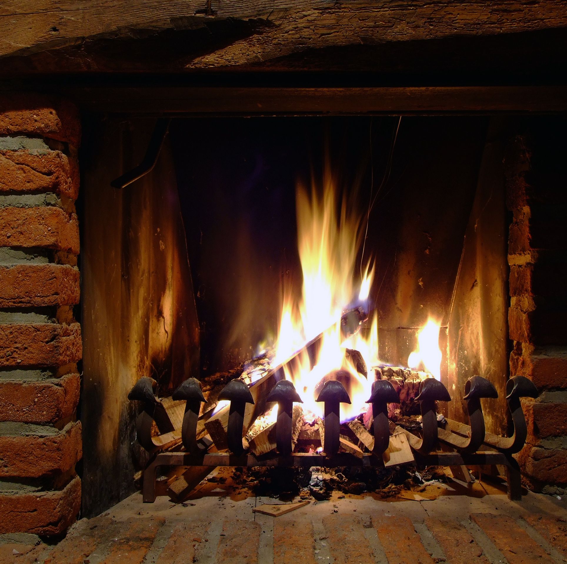 How to Clean a Brick Fireplace