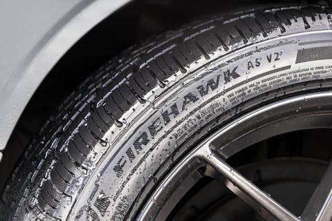 tread on firestone firehawk all season tire