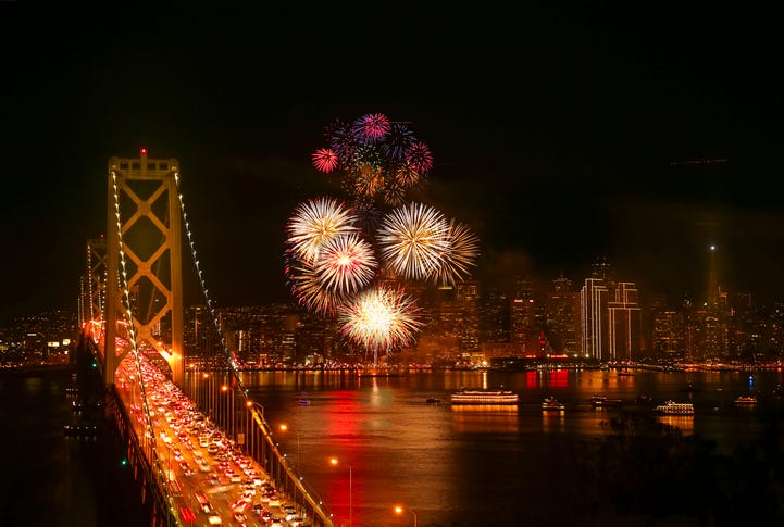 20 Best Places in America to Watch Fireworks for July 4, 2022