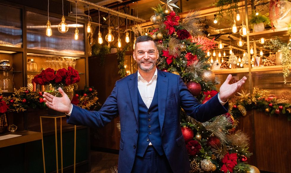 frist dates at christmas, fred sirieix