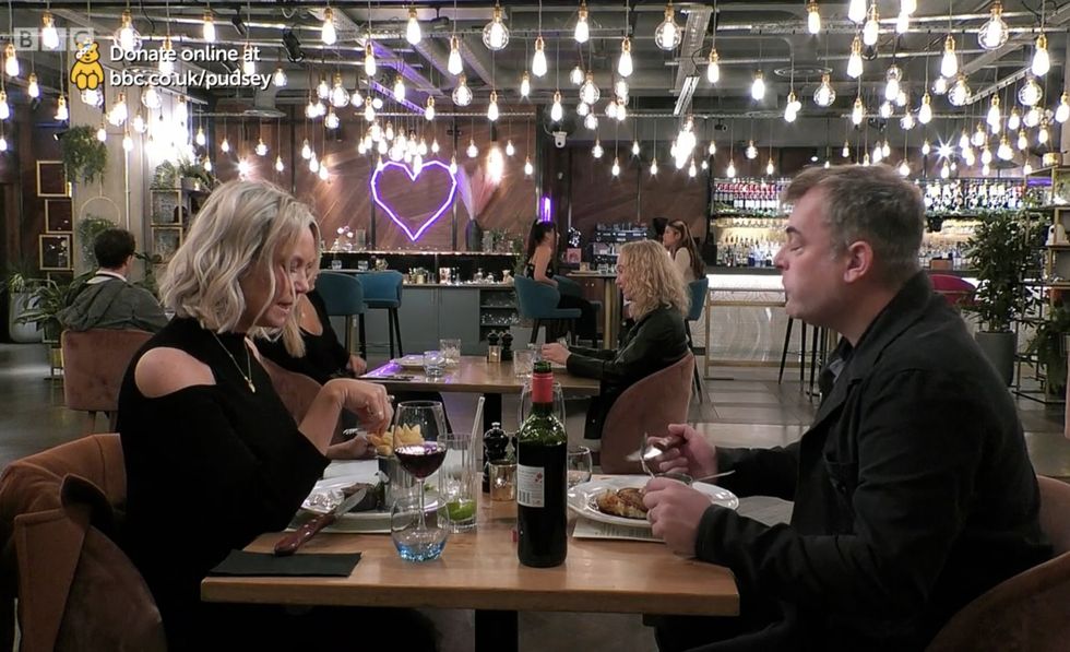 first dates, children in need, janine and steve