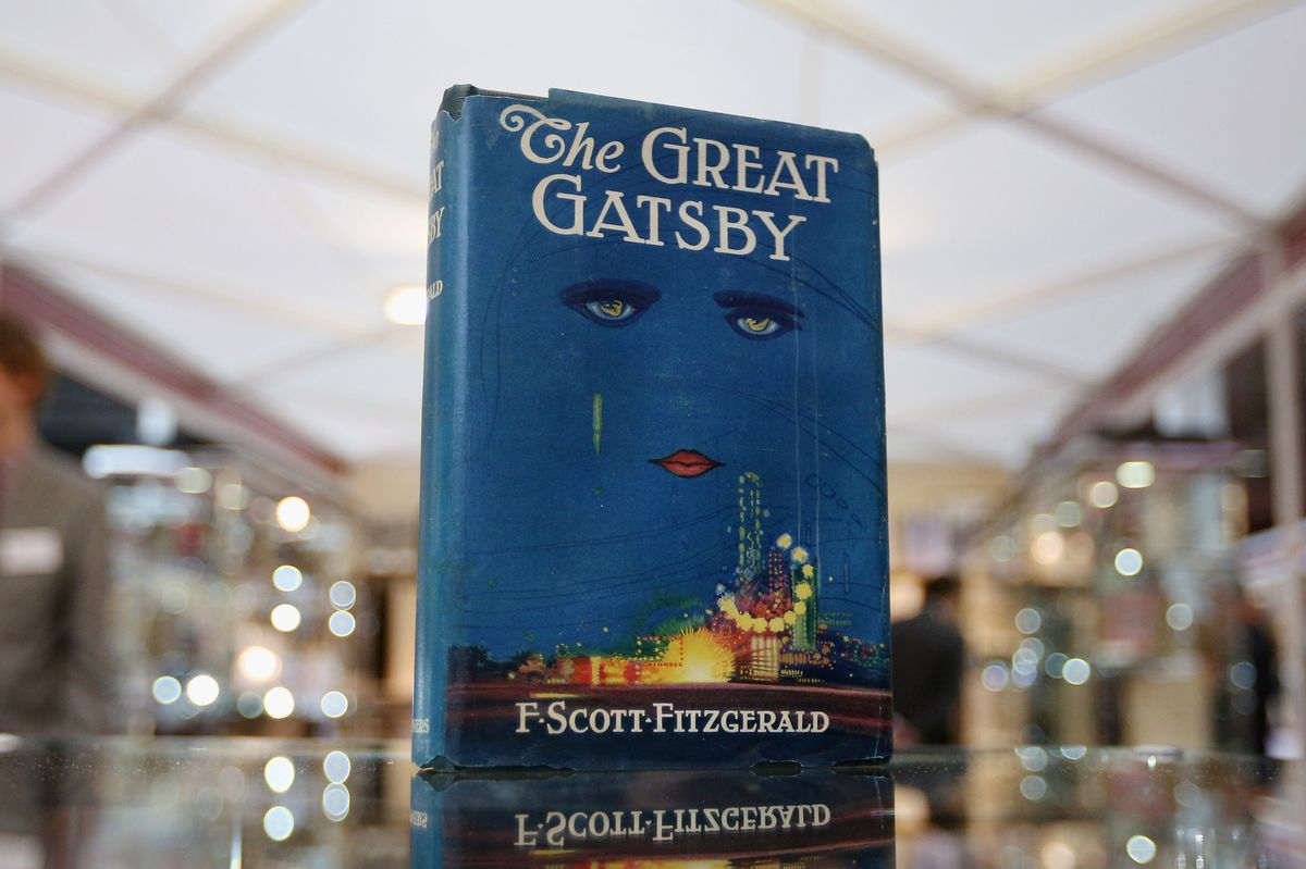 the great gatsby book f scott fitzgerald