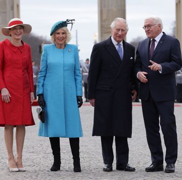 king charles iii and the queen consort visit germany day 1