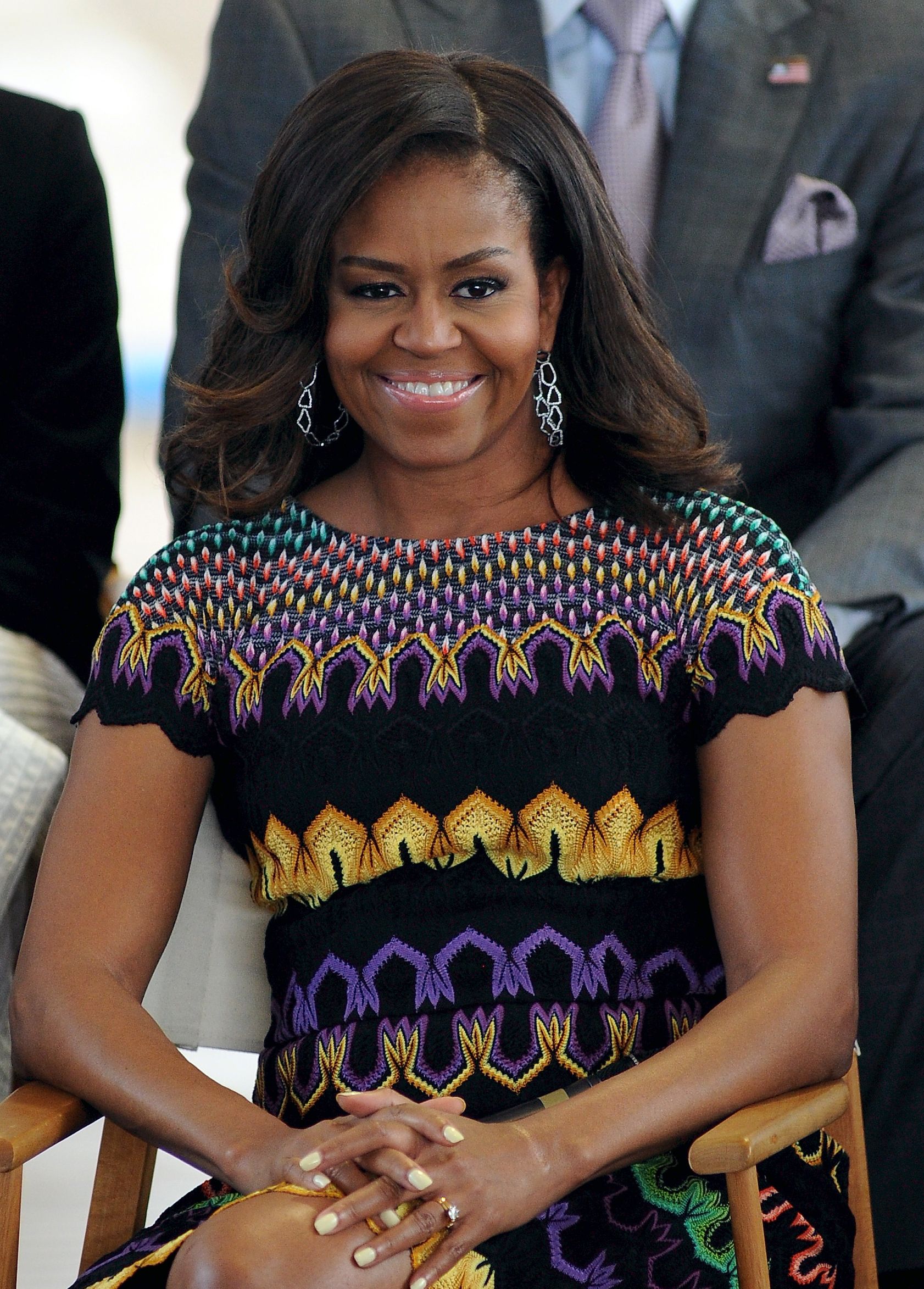first lady michelle obama leads the presidential delegation at the milan expo 2015