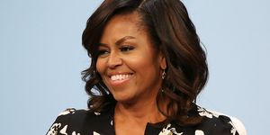 glamour hosts "a brighter future a global conversation on girls' education" with first lady michelle obama