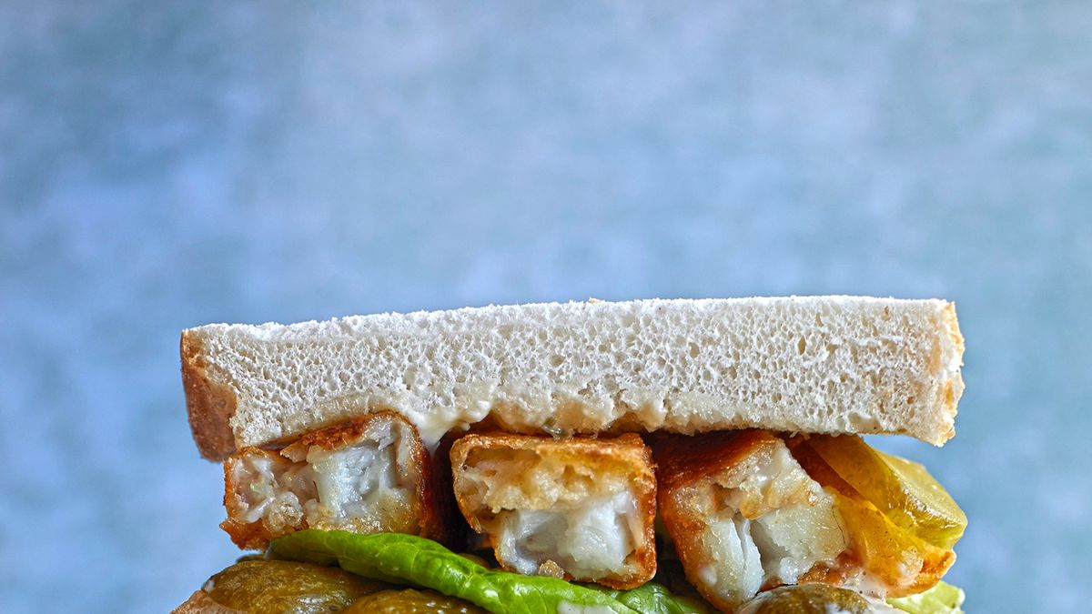 Fish Finger Sandwich - How To Make Fish Fingers