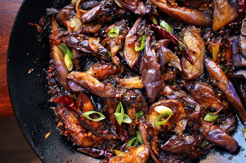 fish fragrant eggplant   delishcom