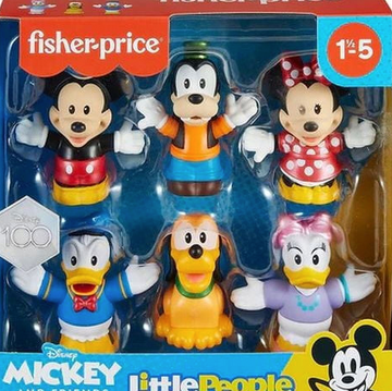 fisher price little people mickey and friends figures