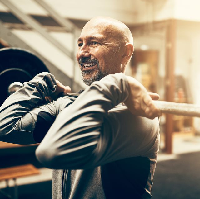 The benefits of weight training for older men