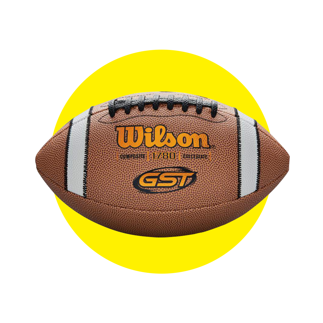 Yellow, Ball, American football, Football, Sports equipment, Basketball, Super bowl, Soccer, Rugby ball, Flag football, 