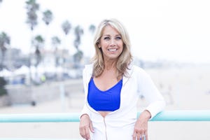 denise austin skechers' 9th annual pier to pier friendship walk