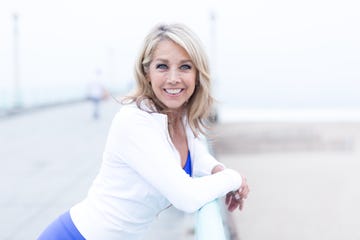 denise austin skechers' 9th annual pier to pier friendship walk