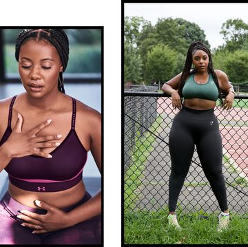 three women wearing their favorite fitness apparel