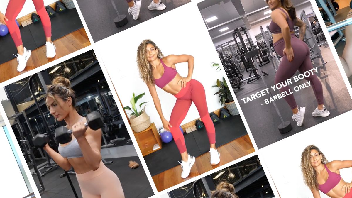Workout Poster Home Gym Decor Sexy Woman Big Tits Big Ass Poster