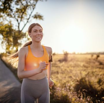 fitness woman jogging outdoors