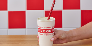 five guys pistachio shake