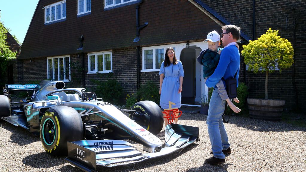 Up for Auction at Maximum Speed: Formula 1 Champion Lewis