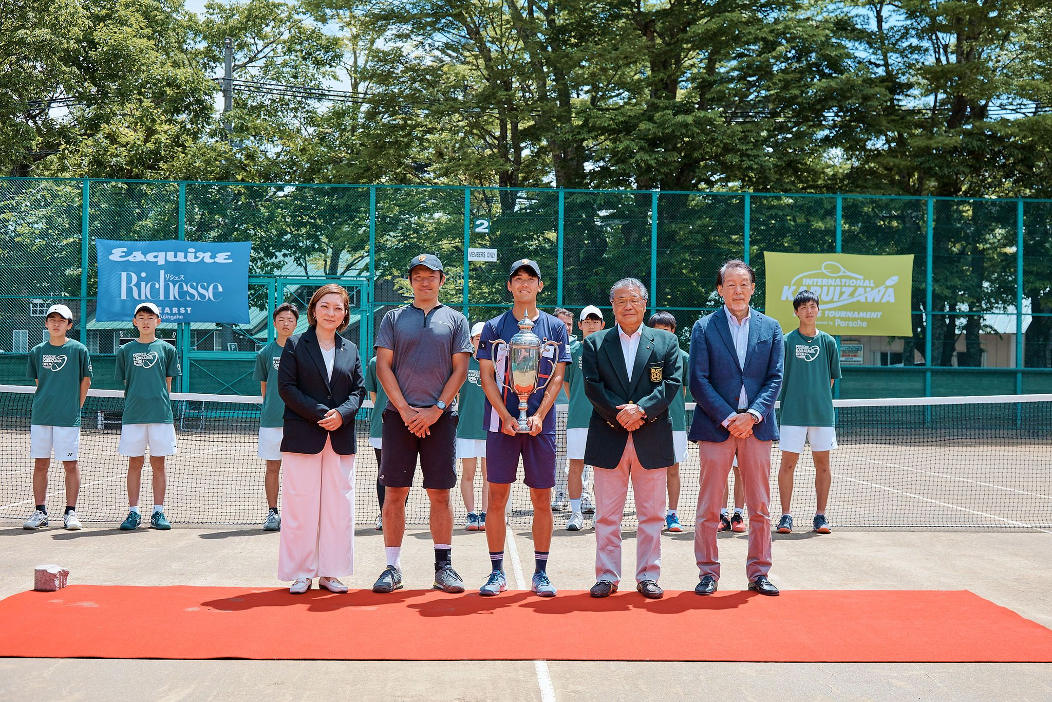 テニス, tennis, 軽井沢, porsche karuizawa open, ポルシェ軽井沢オープン