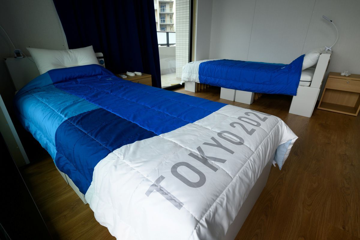 tokyo 2020 olympic cardboard beds