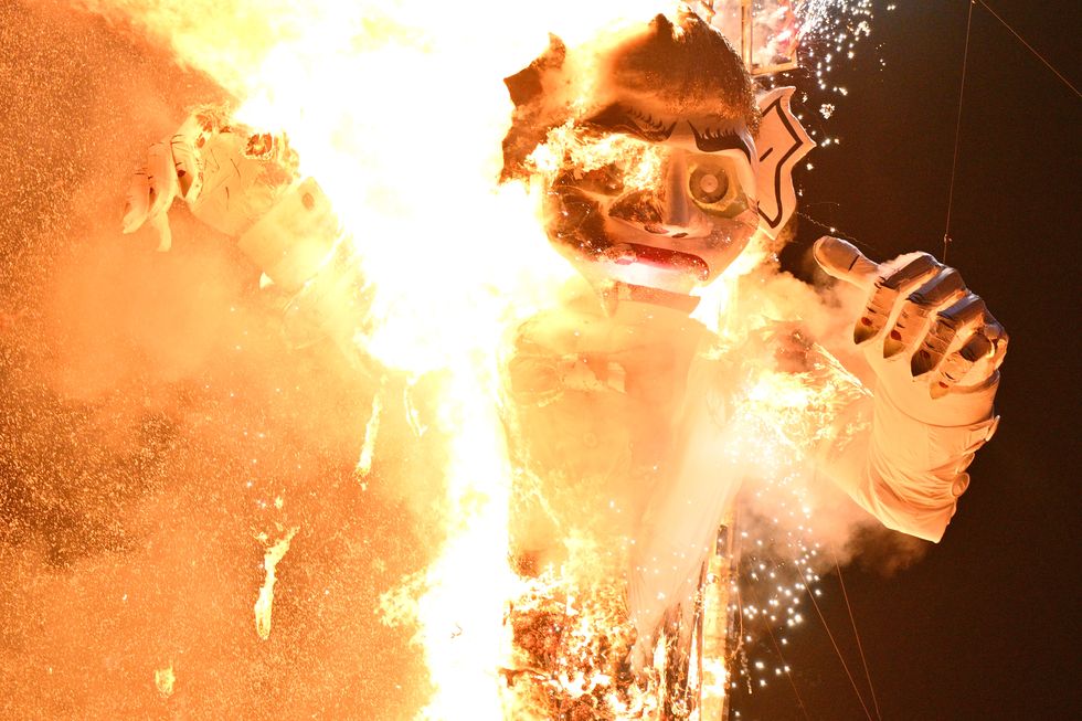 100° rogo annuale di Zozobra