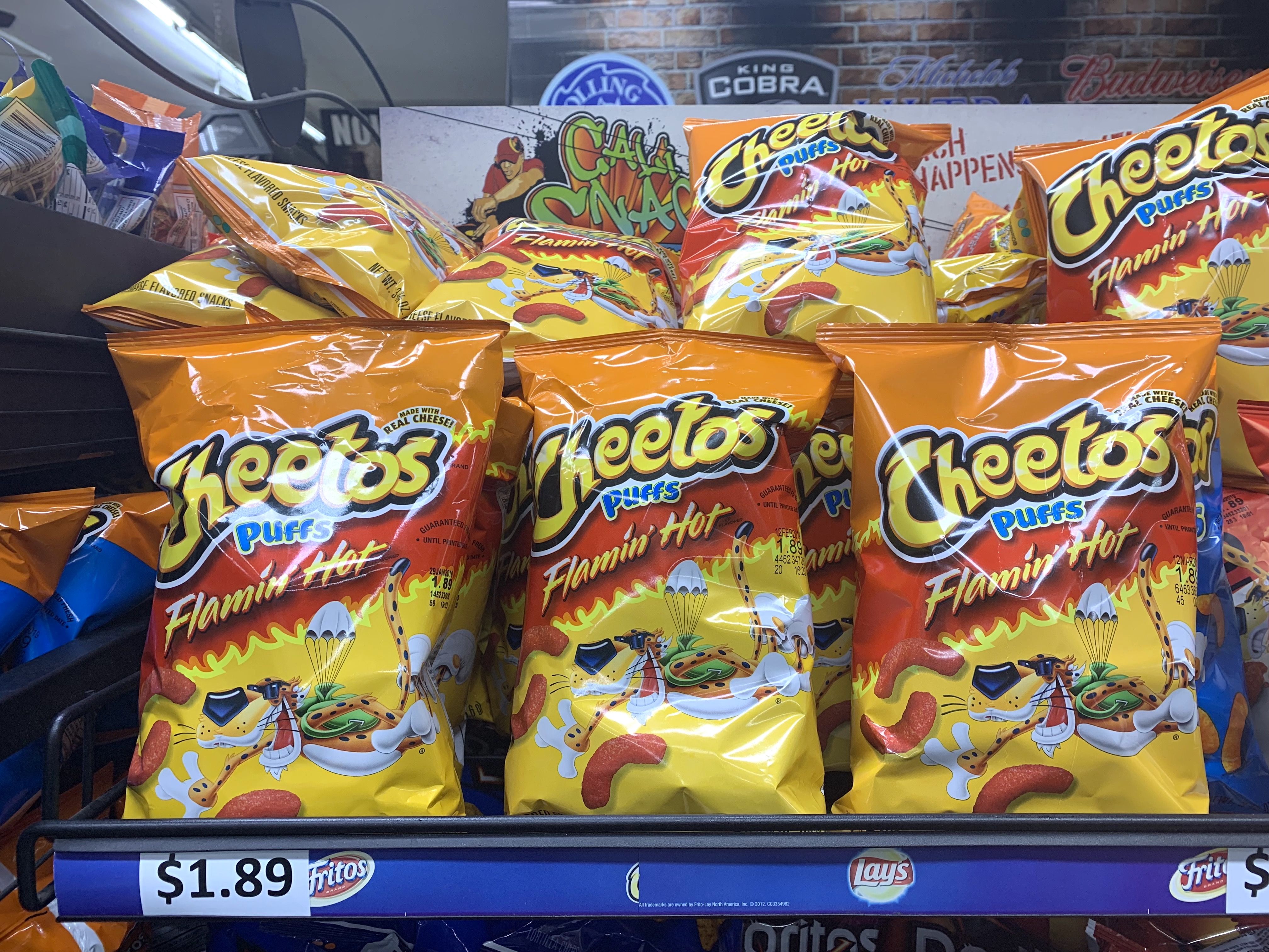 Flamin' Hot Cheetos is America's Favorite Snack