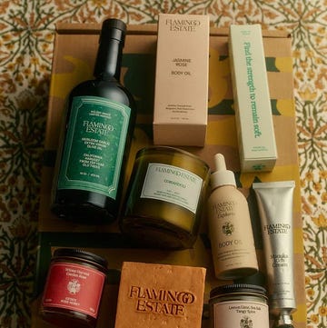 a collection of various skincare and grooming products from flamingo estate on a decorative background a collection of various skincare and grooming products from flamingo estate on a decorative background