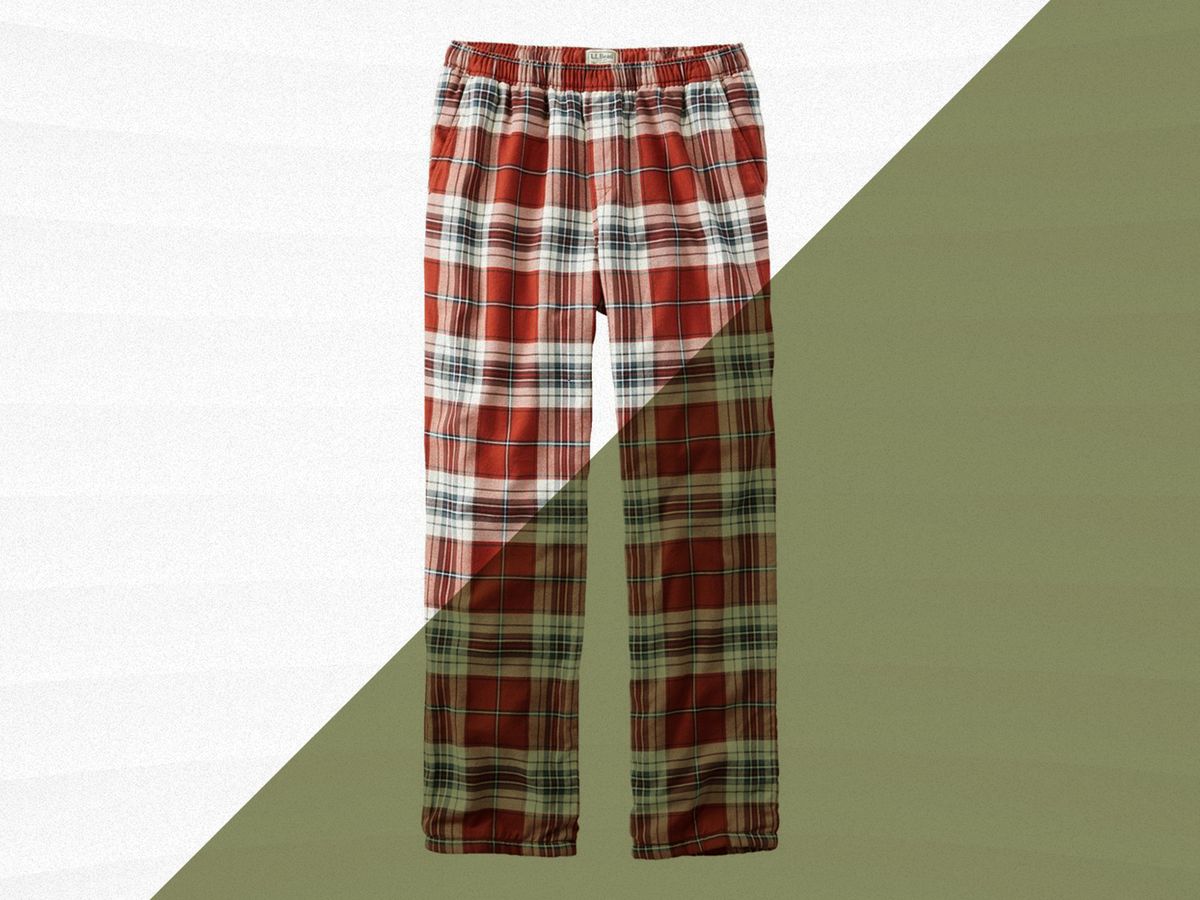 Men's Flannel Pajama Shorts - Super Soft Cotton Plaid Shorts with