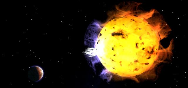 An Ultra-Powerful Flare Erupted From Our Nearest Neighbor Star