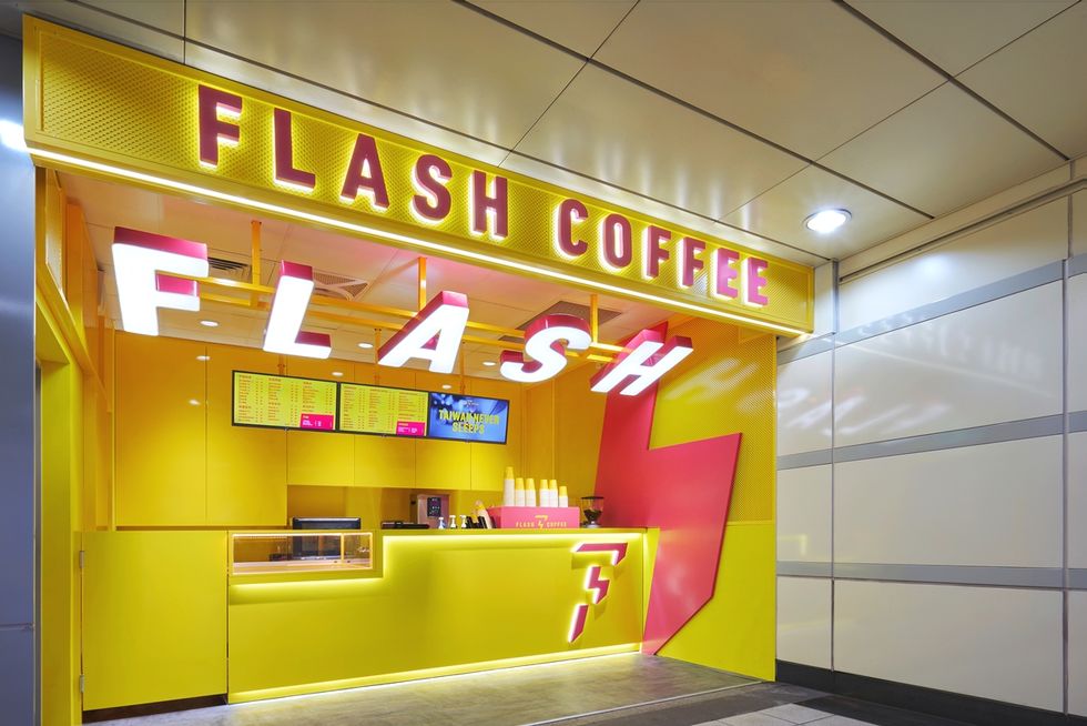 新加坡flash coffee全台首店開幕
