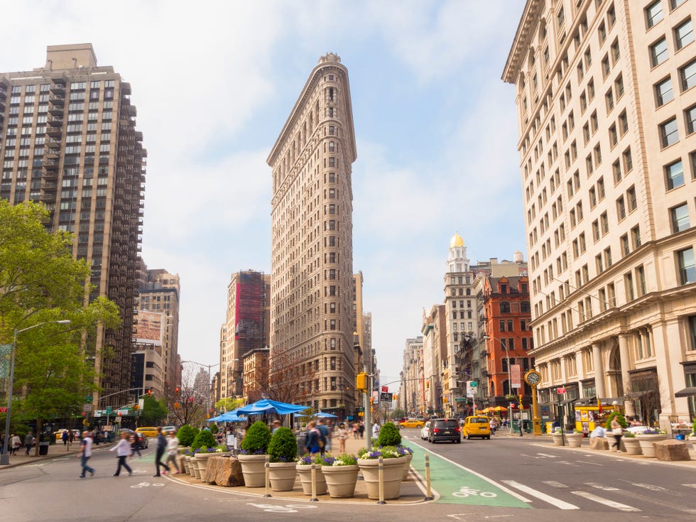 Flat Iron building, New York, USA