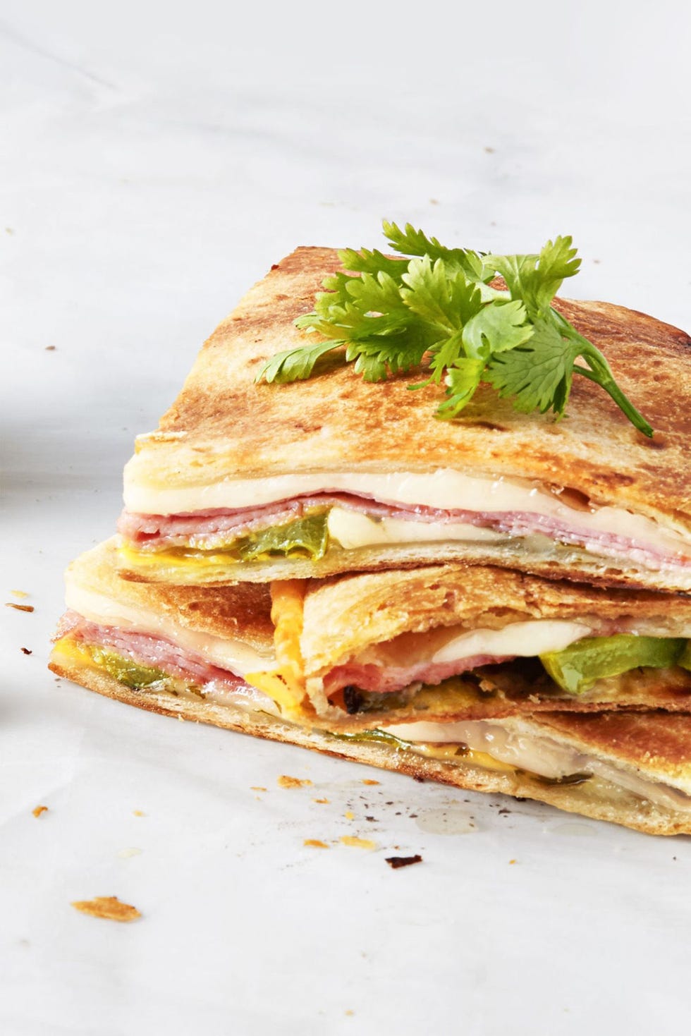 flatbread cubano sandwiches