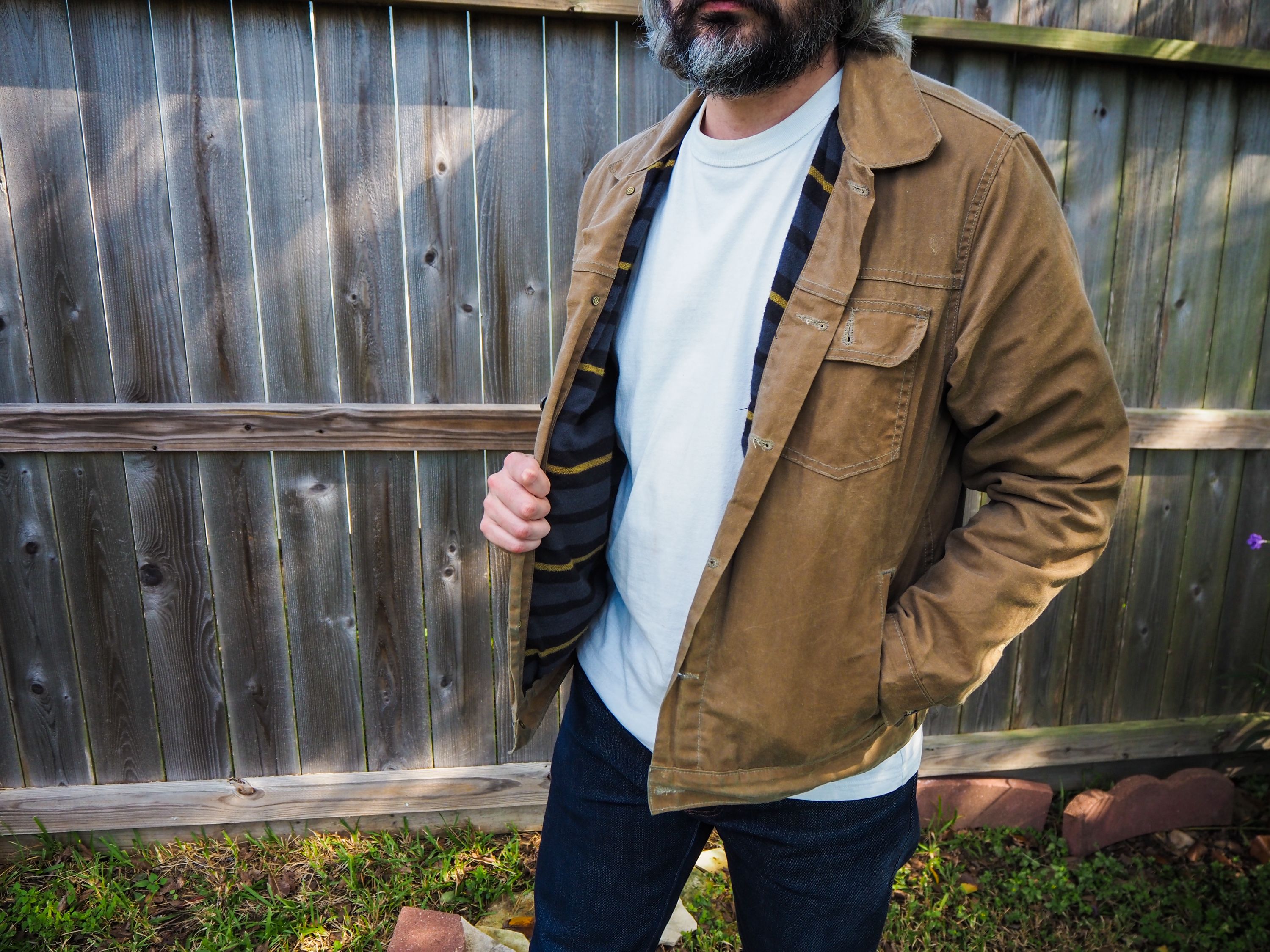 Best waxed trucker jacket on sale