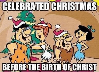 flintstones christmas - christmas memes 