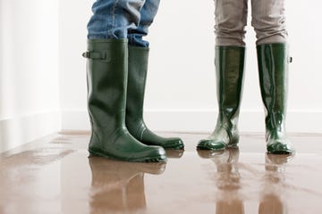 flooded basement