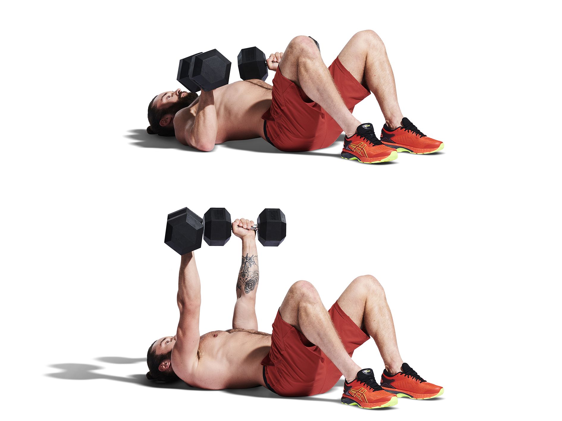 How to Do the Floor Press Chest Exercise for a Strong Workout