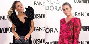 Flora González y Claudia Osborne de H&M en los Cosmopolitan Influencers Awards