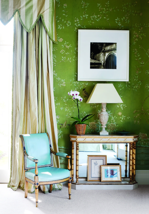 13 Green Living Room Ideas - Green Decor Inspiration for Living Room