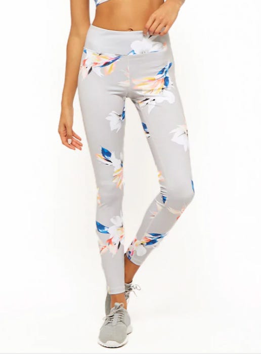 floral leggings Forever 21