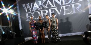 european premiere of marvel studios' "black panther wakanda forever"