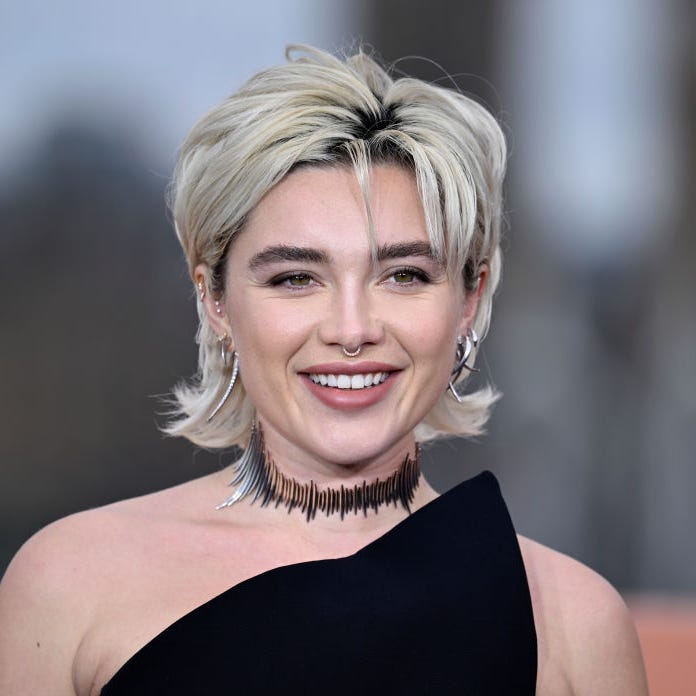 florence pugh corte pelo mixie mullet