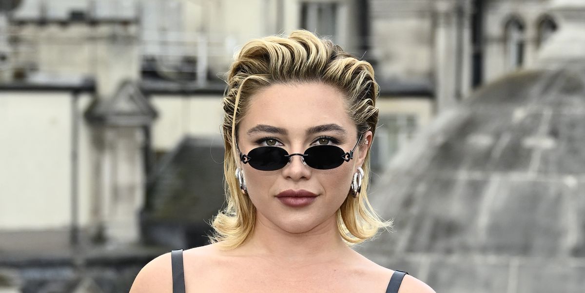 Florence Pugh’s Leather Bra Top Is a Technical Marvel