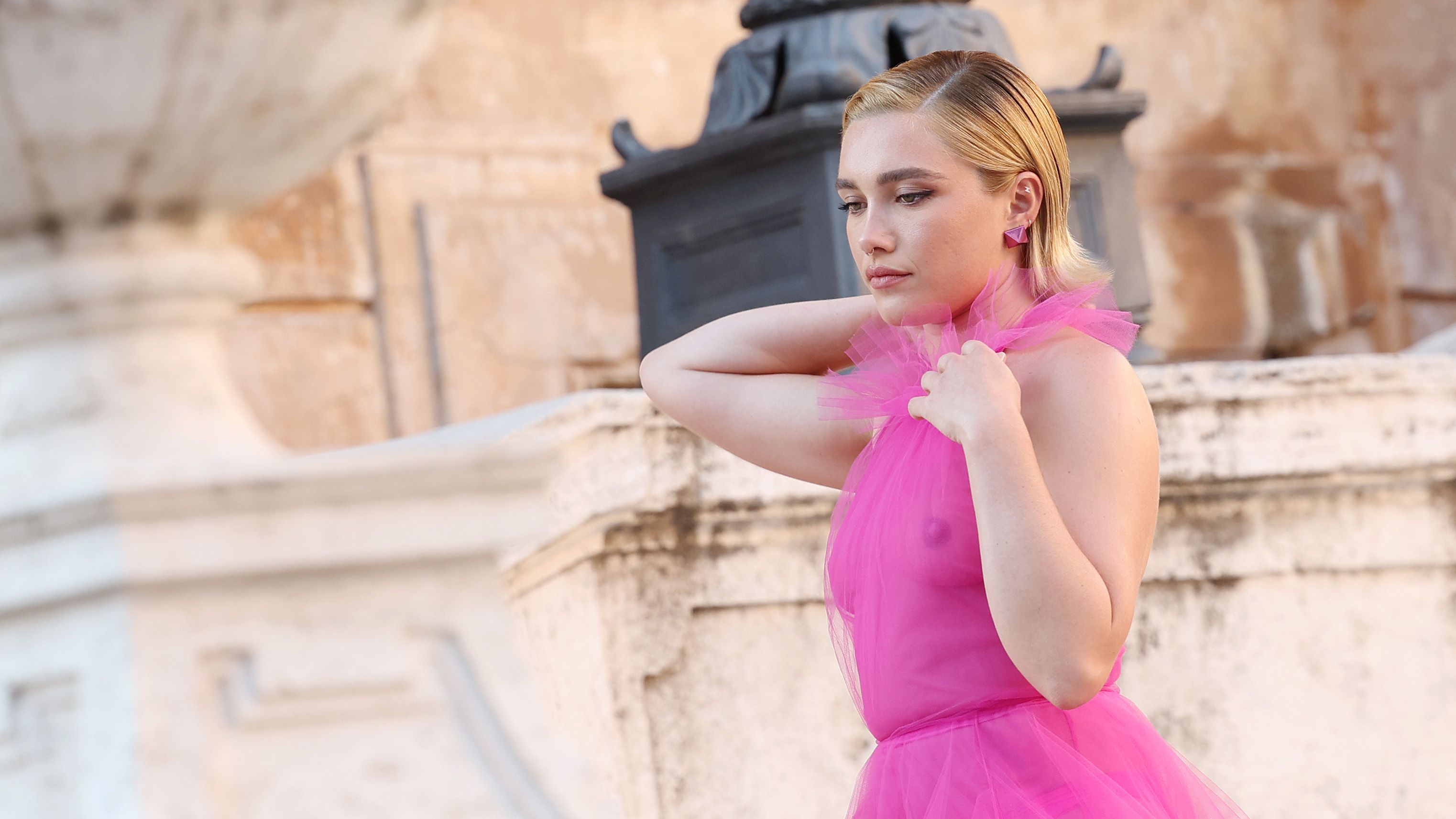 Florence Pugh Speaks Out Against Body After Wearing Sheer Valentino Dress